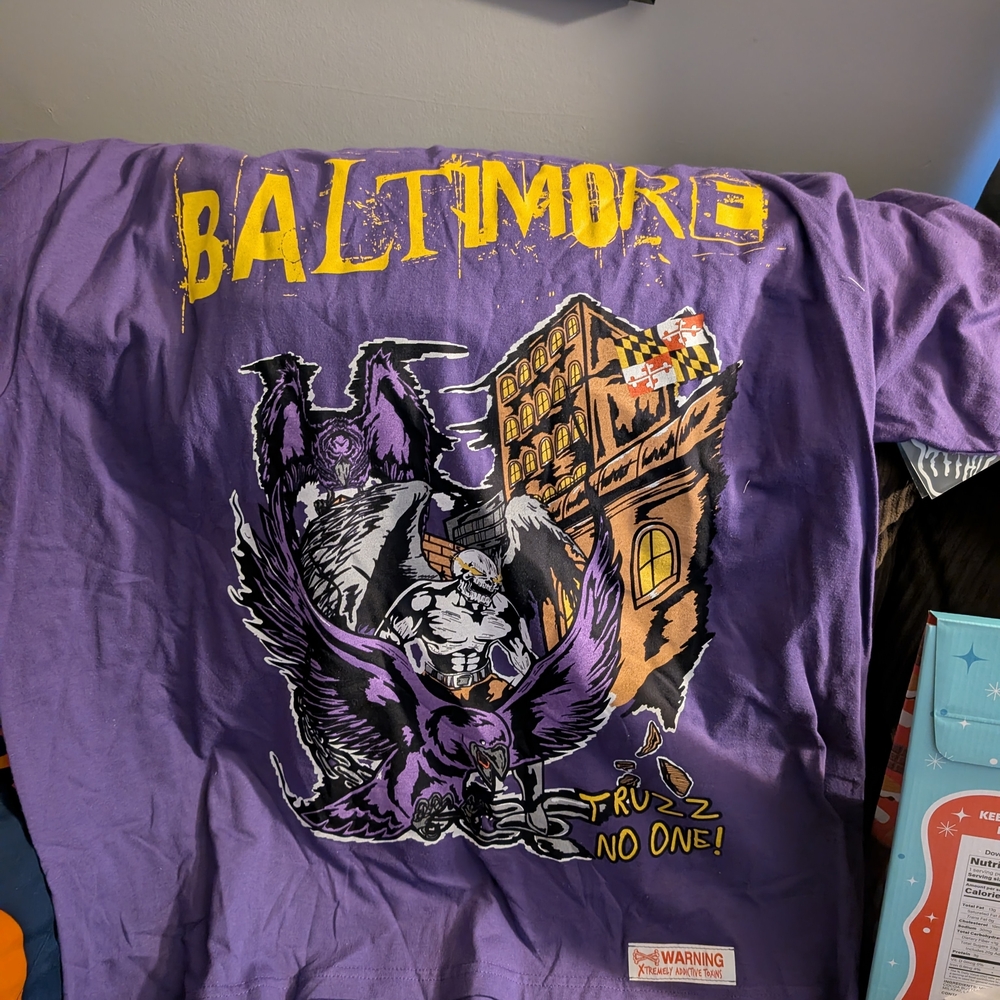 Purple Graphic Tee